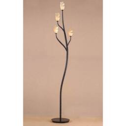 Netlighting Forest Floor Lamp 4 Light G9 BrownBlack Oxide NOT LEDCFL Compatible in Brown - thumbnail 2