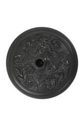 Living and Home Concrete-Filled Patio Parasol Base Umbrella Stand in Black - thumbnail 3
