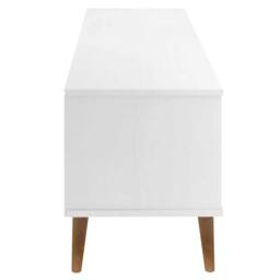 Berkfield Home TV Cabinet MOLDE White 158x40x49 cm Solid Wood Pine - Size: 158 x 40 x 49 cm - thumbnail 8