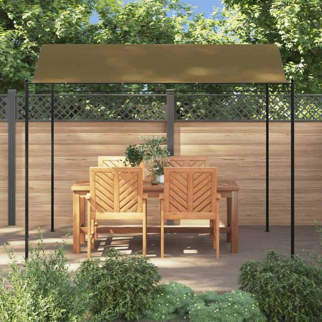 Berkfield Home Sunshade Awning 3x2.4 m Taupe 180 g/m ² - image 1