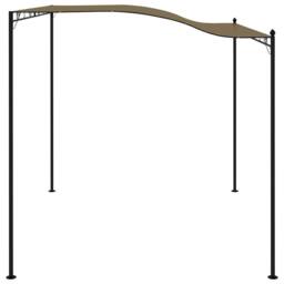Berkfield Home Sunshade Awning 3x2.4 m Taupe 180 g/m ² - thumbnail 6