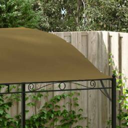 Berkfield Home Sunshade Awning 3x2.4 m Taupe 180 g/m ² - thumbnail 4