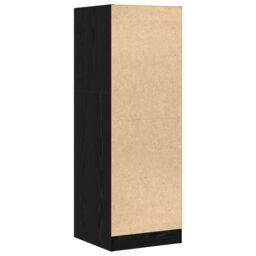 Berkfield Home Apothecary Cabinet Black Oak 40x41x118 cm Engineered Wood - Size: 40 x 41 x 118 cm - thumbnail 8