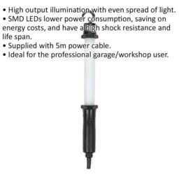 Loops High Output Illumination Lead Light - 5W SMD LED - 5m Power Cable - IP54 Rated - thumbnail 2