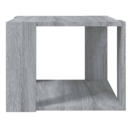Berkfield Home Decorative Coffee Table Grey Sonoma 40x40x30 cm Engineered Wood - Size: 40 x 40 x 30 cm - thumbnail 5