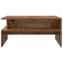 Berkfield Home Coffee Table Old wood 90 x 55 x 42.5 cm Engineered wood in Brown - thumbnail 5