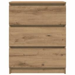Berkfield Home Sideboard Artisan Oak 60x35x76 cm Engineered Wood in Brown - Size: 60 x 35 x 76 cm - thumbnail 6