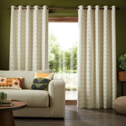 Linear Stem Fully Line Eyelet Curtains - thumbnail 1