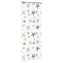 Berkfield Home Shower Roller Blind 110x240 cm Fabric Width 106 cm in Black - thumbnail 4
