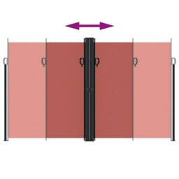 Berkfield Home Retractable Side Awning Terracotta 200x1000 cm in Burnt Orange - thumbnail 5