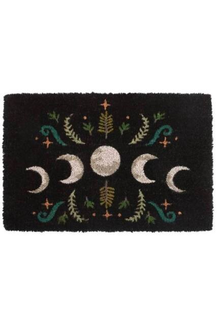 KDMD Black Dark Forest Moon Phase Doormat - Size: 40 cm x 60 cm - image 1