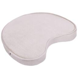 Wyld and Coco Bean Shaped Floor Cushion Set Beige Brown Cotton Velvet Corduroy - thumbnail 7