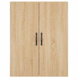 Berkfield Home Highboard Sonoma Oak 69.5x34x180 cm Engineered Wood in Brown - thumbnail 6