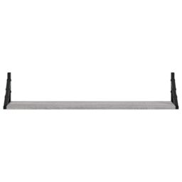 Berkfield Home Wall Shelves 2 pcs Grey Sonoma 80x15x15.5 cm Engineered wood - thumbnail 5