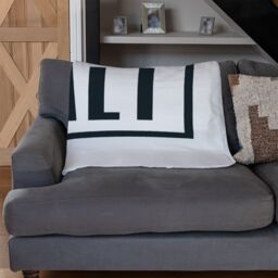 Benjamin Tate Design California Blanket in Natural - Size: 120 cm x 150 cm - thumbnail 2