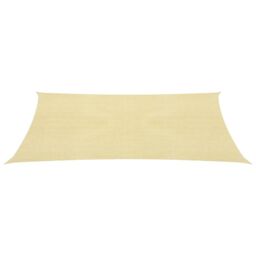 Berkfield Home Sunshade Sail 160 g/m ² Beige 3.5x5 m HDPE - thumbnail 2