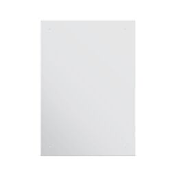 MirrorOutlet Circuitt 4mm Sheet Mirror Glass Polished Edges with 4 Holes 60 x 80cm in Silver - Size: 1 Pack - thumbnail 3