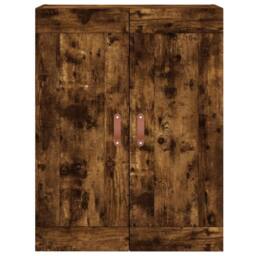 Berkfield Home Wall Mounted Cabinet Smoked Oak 69.5x34x90 cm Engineered Wood in Brown - thumbnail 7