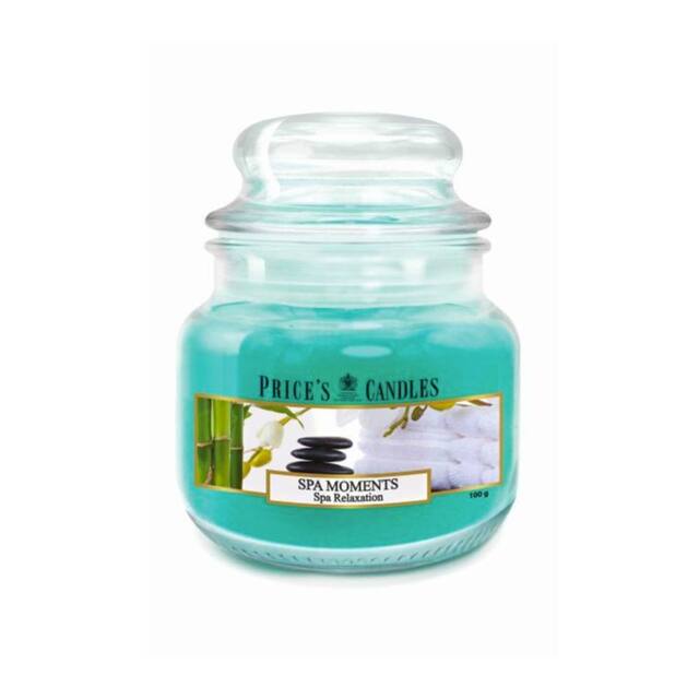 Prices Candles Small Jar Spa Moments Candle in Turquoise - image 1