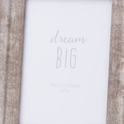 Love Lace Convex Matt Silver 5X7 Frame - thumbnail 2