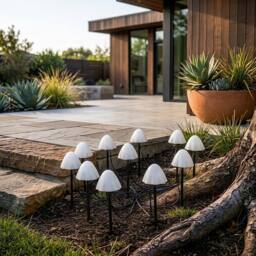 Garden Greatness Pixie Mini Mushroom Garden String Lights - Size: 1 Pack - thumbnail 2
