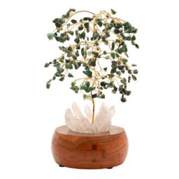 Serenity Aventurine LED Glow Tree in Green - thumbnail 3