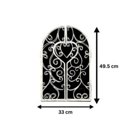 Marco Paul Large White Outdoor Mirror Full Length Arch Mirror Full Length - thumbnail 5