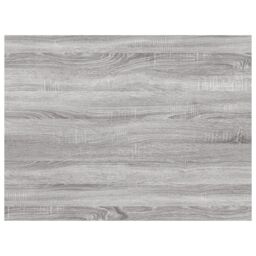 Berkfield Home Wall Shelves 4 pcs Grey Sonoma 40x30x1.5 cm Engineered Wood - thumbnail 6