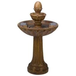 Marco Paul 85cm Bronze 3 Tier Resin Solar Powered Water Fountain - thumbnail 6
