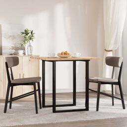 Berkfield Home Table Top Square 80x80x2 cm Solid Wood Acacia in Brown - Size: 80 x 80 x 2 cm - thumbnail 3
