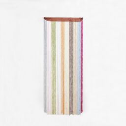 mysmartbuy Multicolour String Door Curtain - 90 x 200cm Colourful Spiral Tassel Doorway Fly Screen - Keeps Flies, Insects & Wasps Out - thumbnail 2