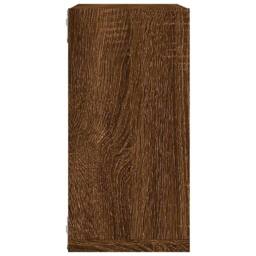 Berkfield Home Wall Cube Shelves 2 pcs Brown Oak 30x15x30 cm - Size: 30 x 15 x 30 cm - thumbnail 7