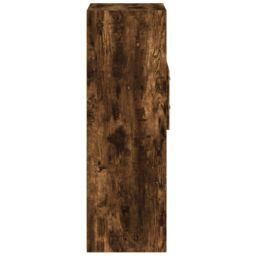 Berkfield Home Highboard Smoked Oak 45x42.5x124 cm Engineered Wood in Brown - thumbnail 5