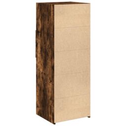 Berkfield Home Highboard Smoked Oak 45x42.5x124 cm Engineered Wood in Brown - thumbnail 6