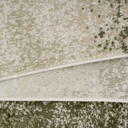 Kukoon Earthy Green Distressed Effect Rug - Size: 190 cm x 280 cm - thumbnail 4