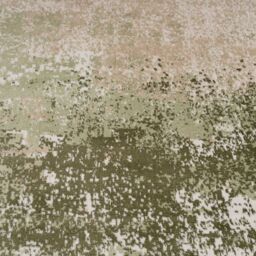 Kukoon Earthy Green Distressed Effect Rug - Size: 190 cm x 280 cm - thumbnail 6