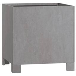 Berkfield Home Planters with Legs 2 pcs Rusty 32x30x33 cm Corten Steel in Brown - Size: 32 x 30 x 33 cm - thumbnail 4