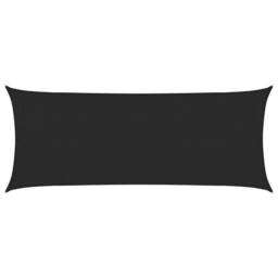 Berkfield Home Sunshade Sail 160 g/m ² Black 2x4.5 m HDPE - thumbnail 1