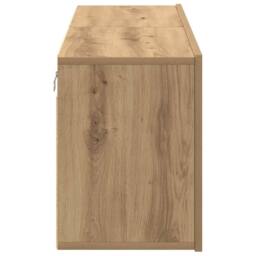 Berkfield Home TV Cabinets Wall-mounted 2 pcs Artisian Oak 80x30x41 cm in Brown - Size: 80 x 30 x 41 cm - thumbnail 6
