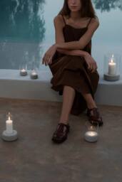 Blomus CALMA Lantern Size M - Moonbeam in Off-White - thumbnail 3