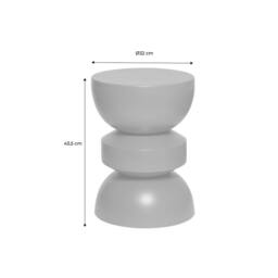 sweeek Side table, end table, nightstand metal in Green - thumbnail 5