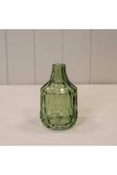 KDMD Classic Vintage Green Glass Bottle - Large - thumbnail 2