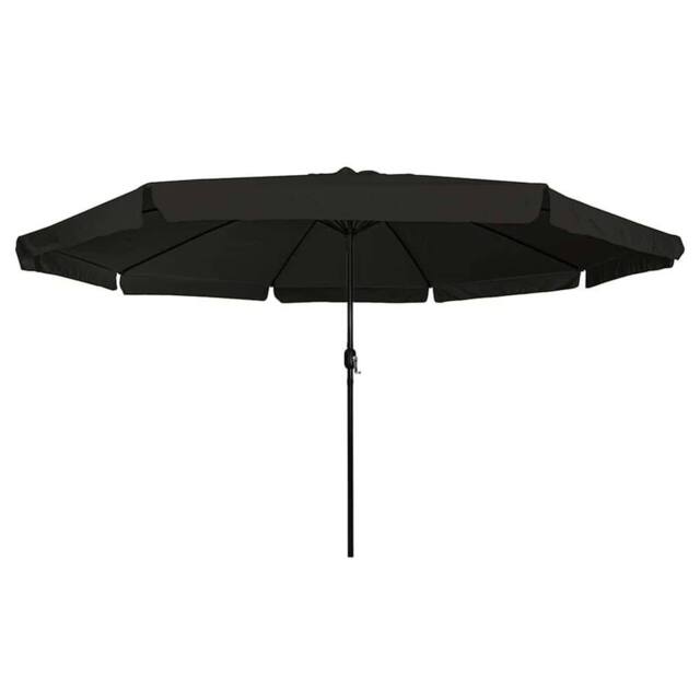 Berkfield Home Outdoor Umbrellas & Sunshades Black Polyester fabric Large - image 1
