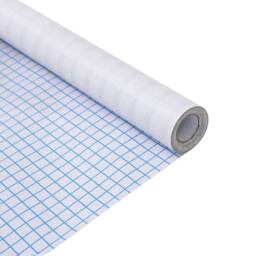 Berkfield Home Frosted Privacy Window Film Adhesive Stripes 0.9x100 m in White