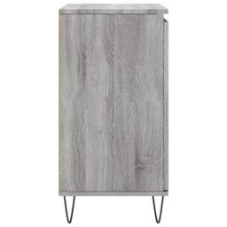 Berkfield Home Sideboard Grey Sonoma 60x35x70 cm Engineered Wood - Size: 60 x 35 x 70 cm - thumbnail 7