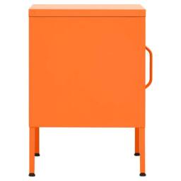 Berkfield Home Nightstand Orange 35x35x51 cm Steel - Size: 35 x 35 x 51 cm - thumbnail 6