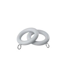 New Edge Blinds 28mm Woodland Curtain Pole Set - White - Size: 180 cm - thumbnail 3