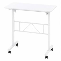 Kelvenix Standing Desk Height Adjustable Office Laptop Workstation in White - Size: 120 cm x 90 cm - thumbnail 1