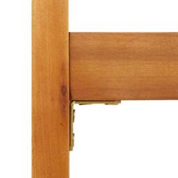 Berkfield Home Garden Chairs 4 pcs 50x53x80 cm Solid Wood Acacia in Brown - Size: 50 x 53 x 80 cm - thumbnail 8