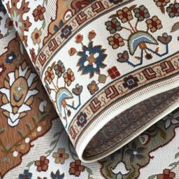 THE RUGS Villeroy & Boch Domenique Rug - Indoor Outdoor Flat Weave UV Resistant in Brown - Size: 160 cm x 235 cm - thumbnail 3